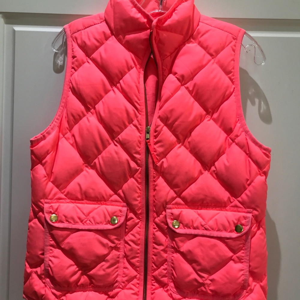 J Crew Coral Vest